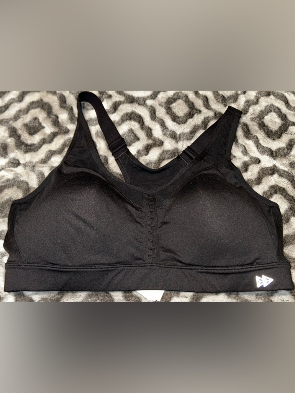 Yvette Black Women’s Supportive Sports Bra